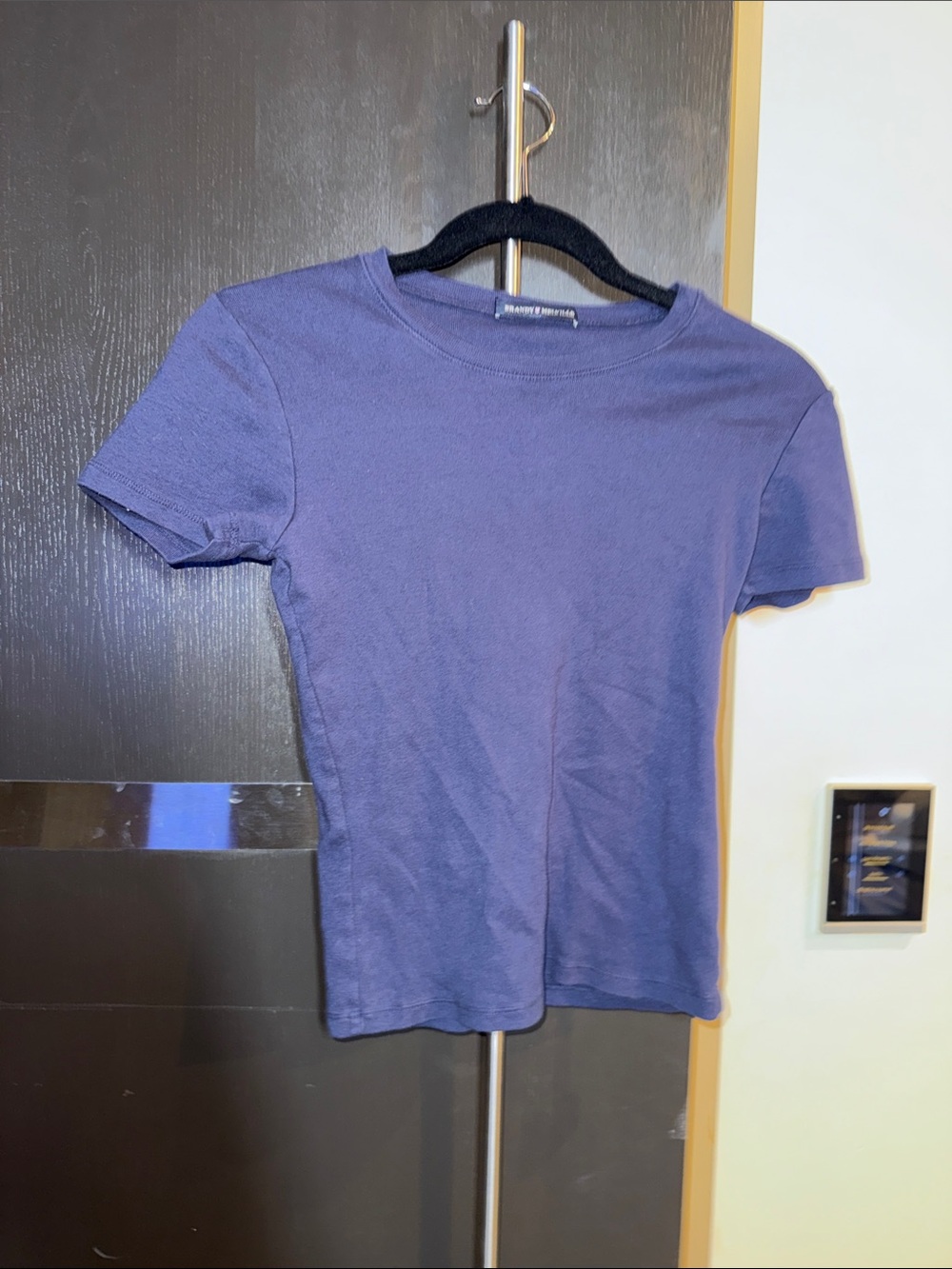 Brandy Melville navy blue Short Sleeve Tee